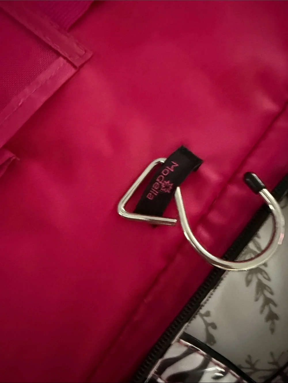 Pink Zebra Print Travel Tote Bag - Women